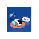 Carro Elétrico Inteligente para Gatos – Brinquedo com Penas e Controle de Longo Alcance