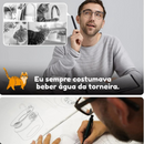 Fonte de Água Inteligente para Gatos e Cães – Bebedouro Automático em Aço Inoxidável com Filtro e Sensor de Movimento