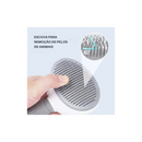 Escova Autolimpante para Cães e Gatos – Removedor de Pelos e Desembaraçador