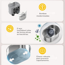 Fonte de Água Inteligente para Gatos e Cães – Bebedouro Automático em Aço Inoxidável com Filtro e Sensor de Movimento