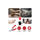 Cortador e Guilhotina de Unhas para Cães e Gatos – Pequenos e Médios
