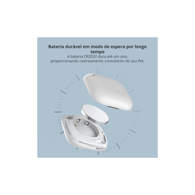 Mini Rastreador Bluetooth – Localizador Inteligente para Chaves, Pets, Crianças e Objetos