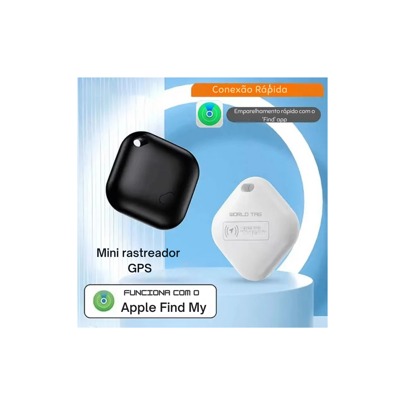 Mini Rastreador Bluetooth – Localizador Inteligente para Chaves, Pets, Crianças e Objetos