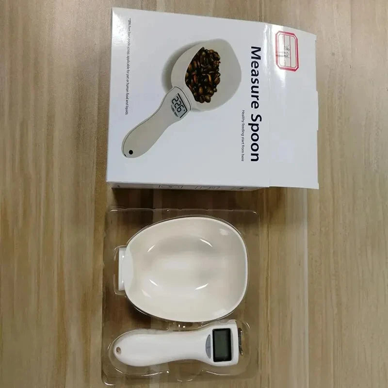 Colher Medidora Digital para Alimentos de Pets