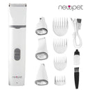 Aparador Elétrico 4 em 1 para Pets – Recarregável, Silencioso e Preciso