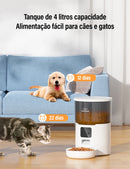 Alimentador Automático Inteligente para Pets – 4L | Controle via App