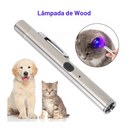 Caneta Veterinária com Luz UV – Lâmpada de Wood para Detecção de Fungos em Pets | À Prova D’Água e Recarga USB